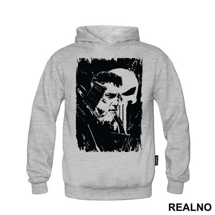 Black Portrait - Punisher - Majica