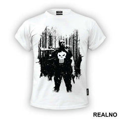 Black Woods - Punisher - Majica