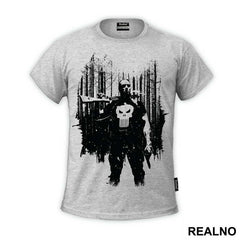 Black Woods - Punisher - Majica