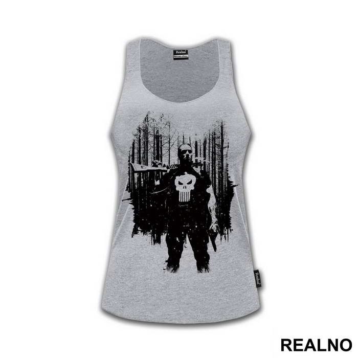 Black Woods - Punisher - Majica
