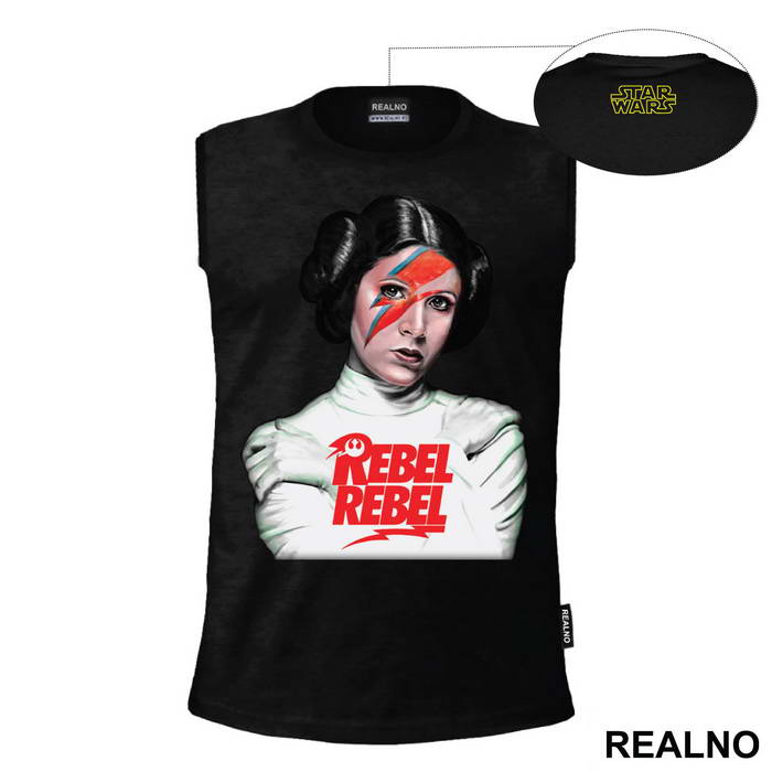 Rebel - Princess Leia - Star Wars - Majica