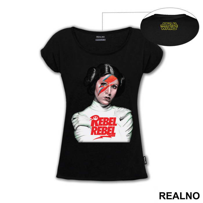 Rebel - Princess Leia - Star Wars - Majica
