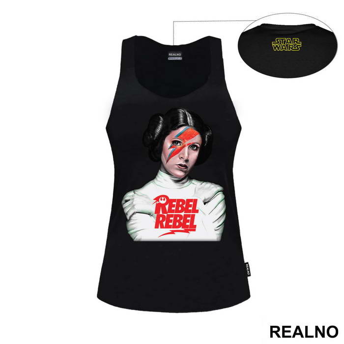 Rebel - Princess Leia - Star Wars - Majica