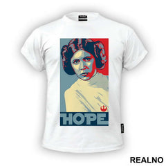 Hope - Princess Leia - Star Wars - Majica