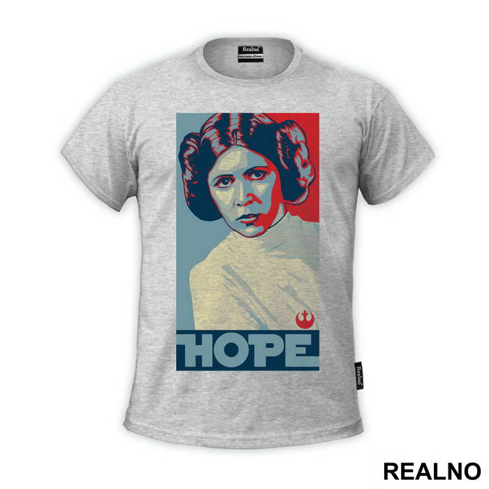 Hope - Princess Leia - Star Wars - Majica