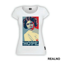 Hope - Princess Leia - Star Wars - Majica