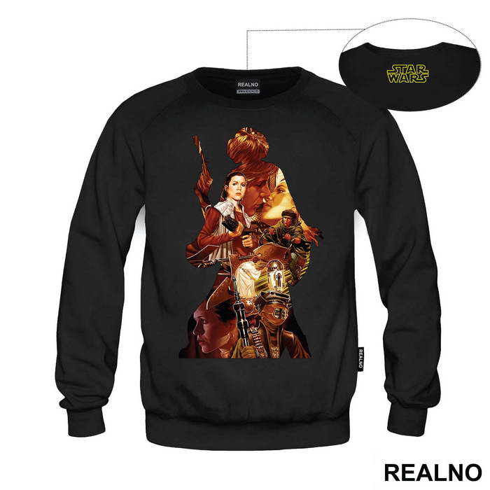 In The Shape Of - Princess Leia - Star Wars - Majica