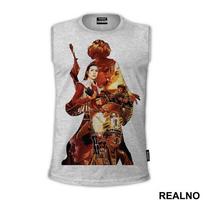 In The Shape Of - Princess Leia - Star Wars - Majica