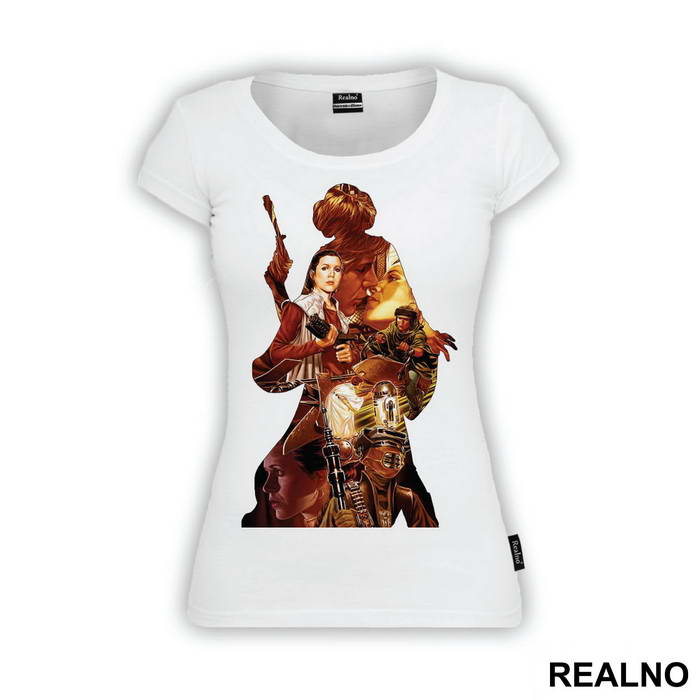 In The Shape Of - Princess Leia - Star Wars - Majica
