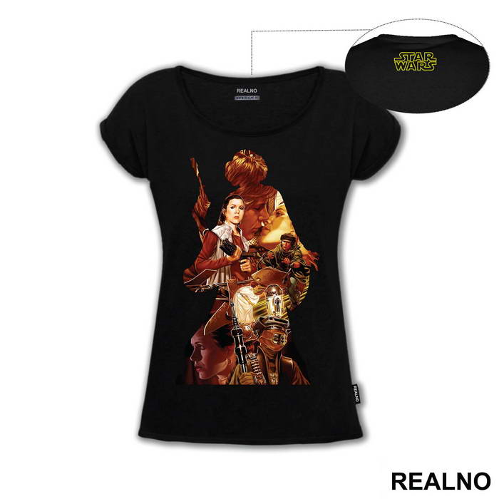 In The Shape Of - Princess Leia - Star Wars - Majica