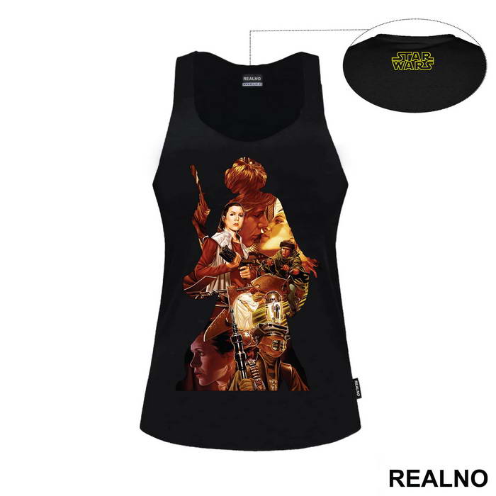 In The Shape Of - Princess Leia - Star Wars - Majica