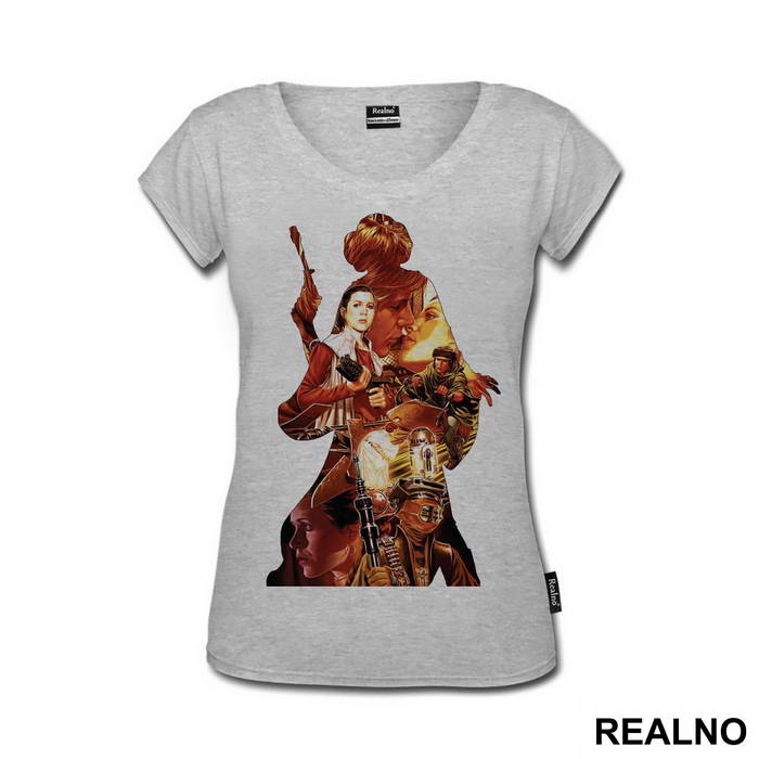 In The Shape Of - Princess Leia - Star Wars - Majica