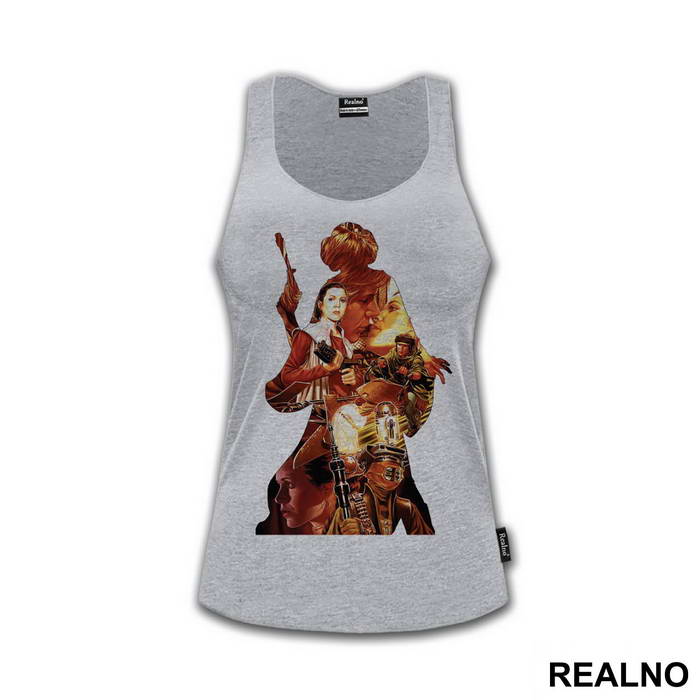 In The Shape Of - Princess Leia - Star Wars - Majica