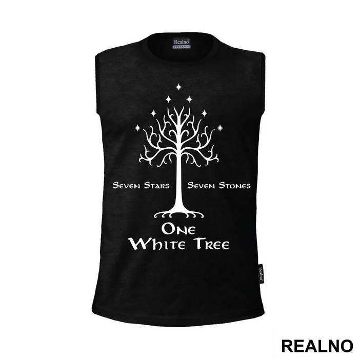 Seven Stars, Seven Stones, One White Tree - Lord Of The Rings - LOTR - Majica