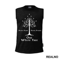 Seven Stars, Seven Stones, One White Tree - Lord Of The Rings - LOTR - Majica