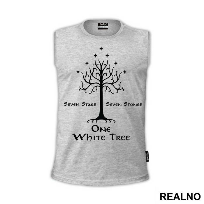 Seven Stars, Seven Stones, One White Tree - Lord Of The Rings - LOTR - Majica