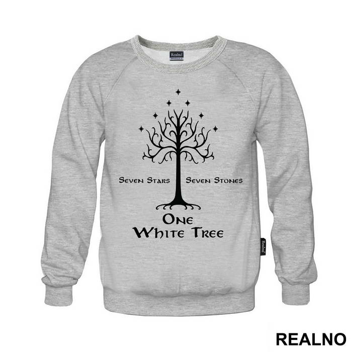 Seven Stars, Seven Stones, One White Tree - Lord Of The Rings - LOTR - Majica