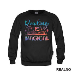 Reading Is Magical - Colors - Books - Čitanje - Knjige - Majica