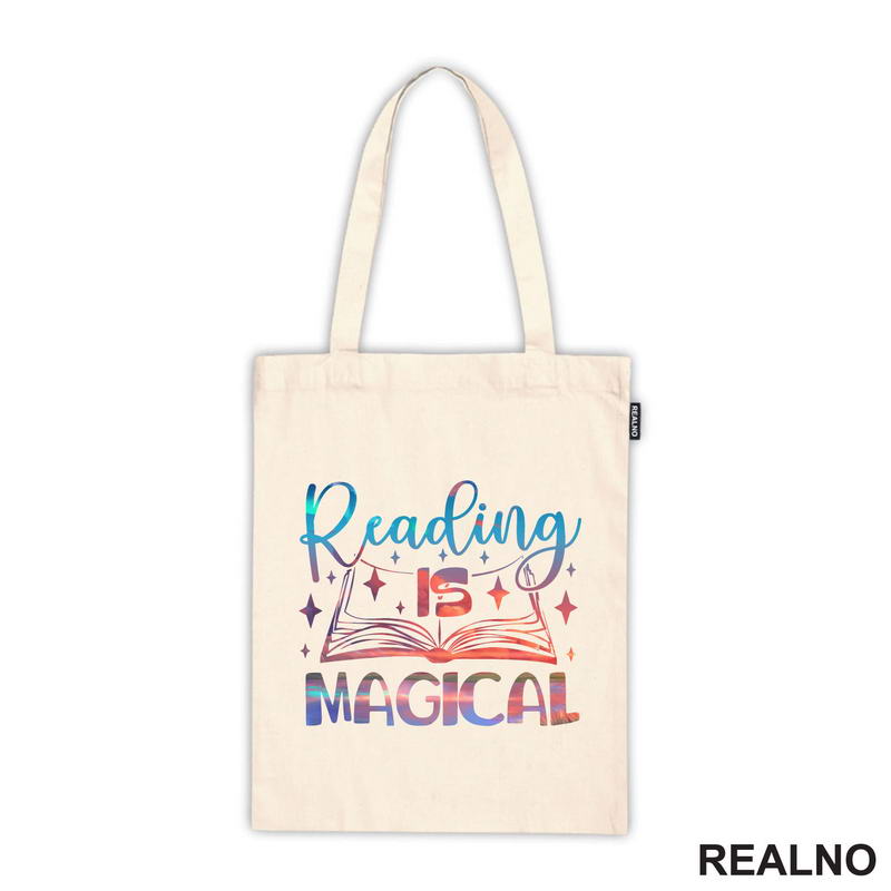 Reading Is Magical - Colors - Books - Čitanje - Knjige - Majica