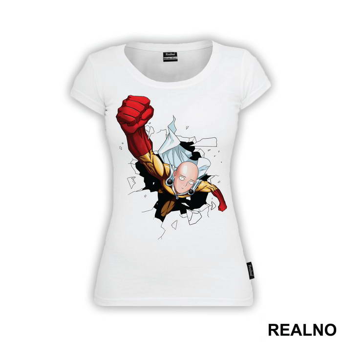 Breaking Though - One Punch Man - Majica