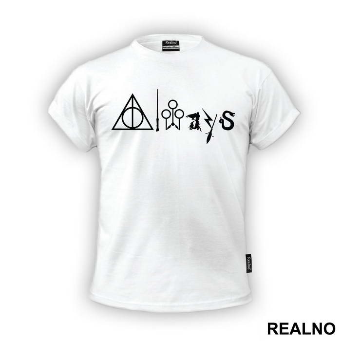 Always - Symbols - Harry Potter - Majica