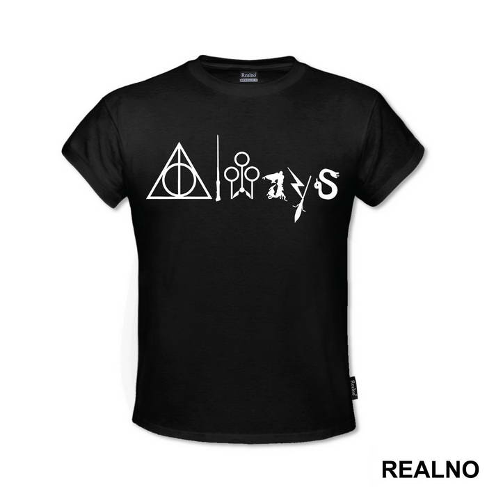Always - Symbols - Harry Potter - Majica