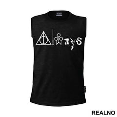 Always - Symbols - Harry Potter - Majica