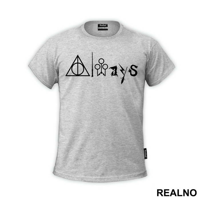 Always - Symbols - Harry Potter - Majica