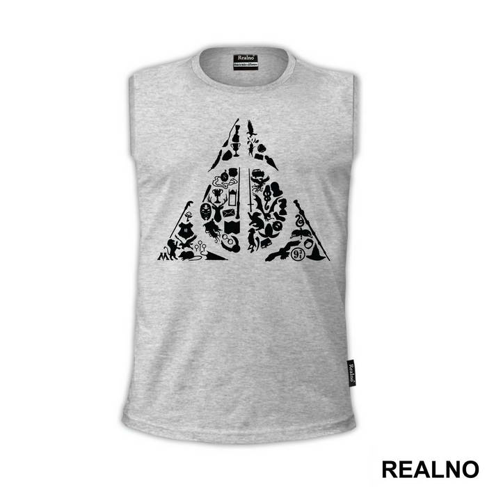 The Triangular Symbol - Harry Potter - Majica