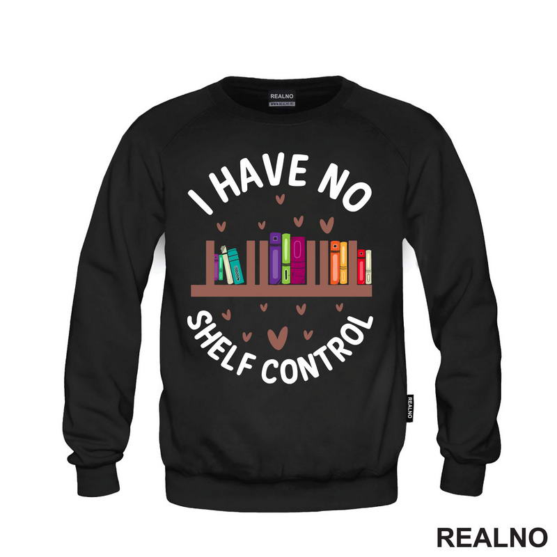 I Have No Shelf Control - Flying Hearts - Books - Čitanje - Knjige - Majica