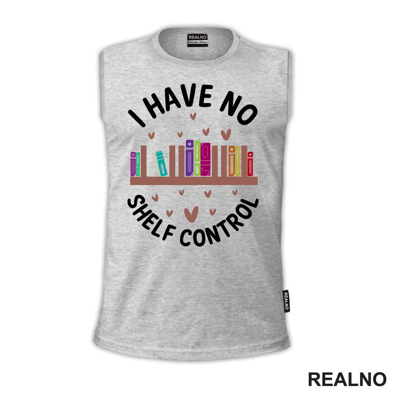 I Have No Shelf Control - Flying Hearts - Books - Čitanje - Knjige - Majica