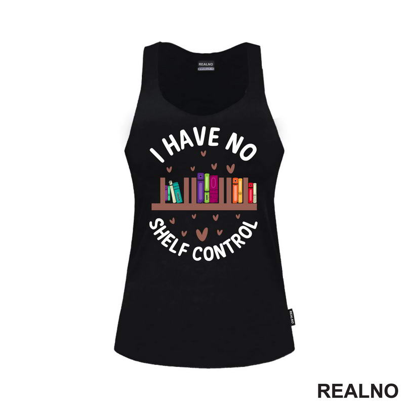 I Have No Shelf Control - Flying Hearts - Books - Čitanje - Knjige - Majica