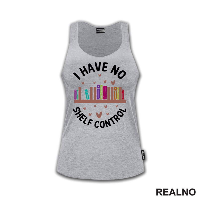 I Have No Shelf Control - Flying Hearts - Books - Čitanje - Knjige - Majica