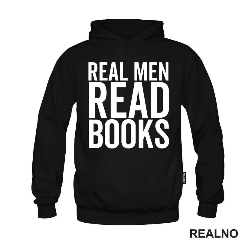 Real Men Read Books - Books - Čitanje - Knjige - Majica