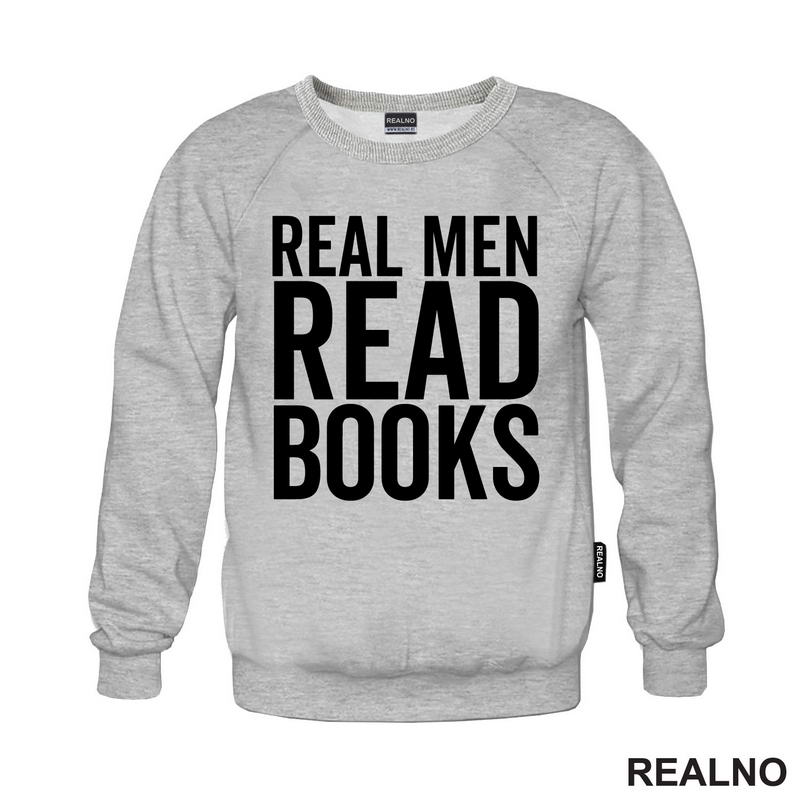 Real Men Read Books - Books - Čitanje - Knjige - Majica