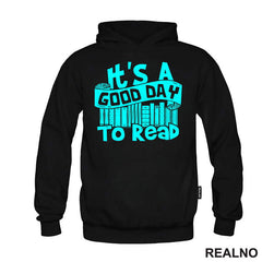 It's A Good Day To Read - Blue - Books - Čitanje - Knjige - Majica
