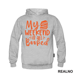 My Weekend Is All Booked - Orange - Books - Čitanje - Knjige - Majica
