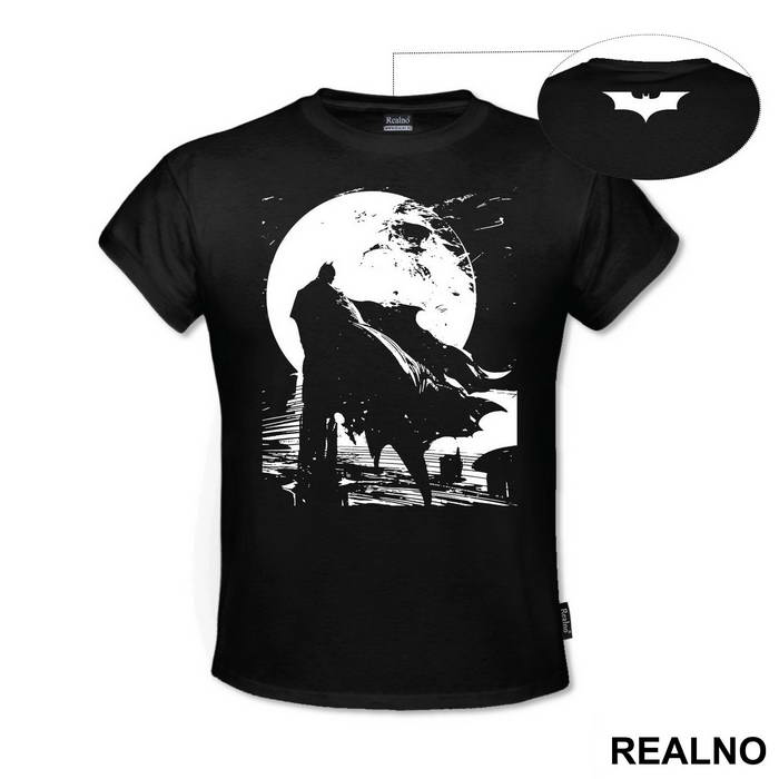 Moon And Bat - Batman - Majica