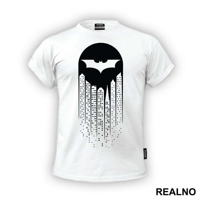 City And Logo - Batman - Majica