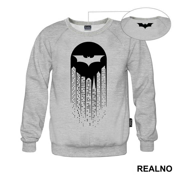 City And Logo - Batman - Majica