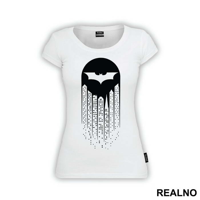 City And Logo - Batman - Majica