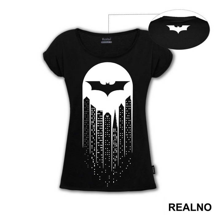 City And Logo - Batman - Majica