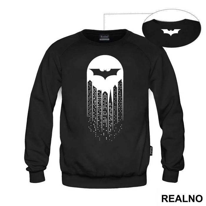 City And Logo - Batman - Majica