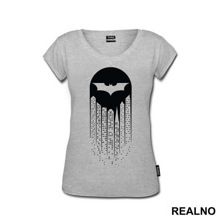 City And Logo - Batman - Majica