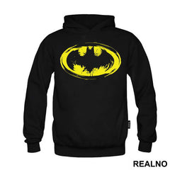 Mottled Yellow Logo - Batman - Majica