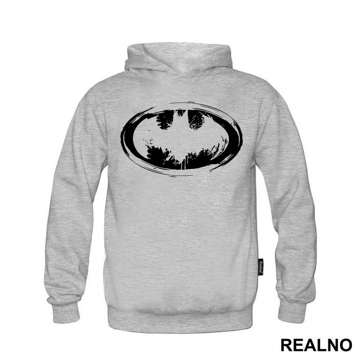 Mottled Yellow Logo - Batman - Majica
