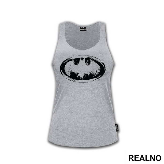 Mottled Yellow Logo - Batman - Majica
