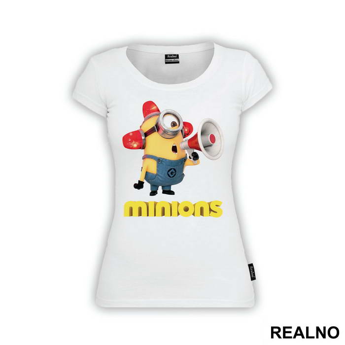 Siren And Megaphone - Minions - Majica