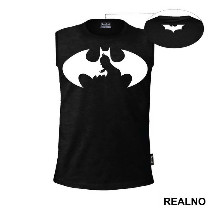 Logo And Figure - Batman - Majica