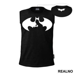 Logo And Figure - Batman - Majica